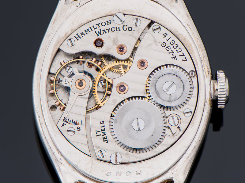 Hamilton Oval 987-F Watch Movement
