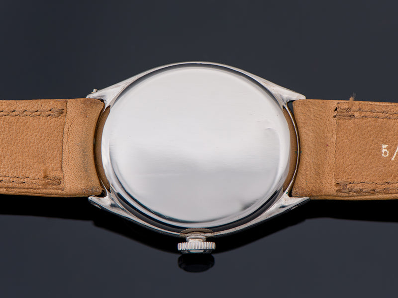 Hamilton Oval White Gold Filled Watch Case Back