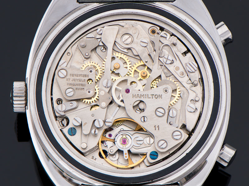 Hamilton Pan Europ 707 Chrono-Matic GMT Caliber 11 Watch Movement