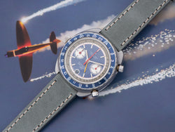 Hamilton Pan Europ 707 Chrono-Matic GMT Caliber 11 Watch