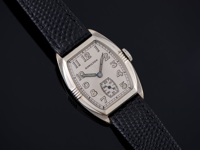 Hamilton Perry White Gold Filled Watch