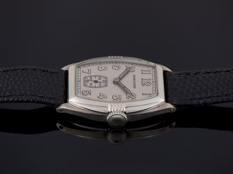 Hamilton Perry White Gold Filled Watch
