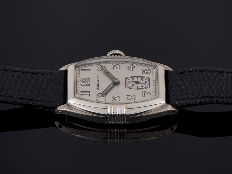 Hamilton Perry White Gold Filled Watch