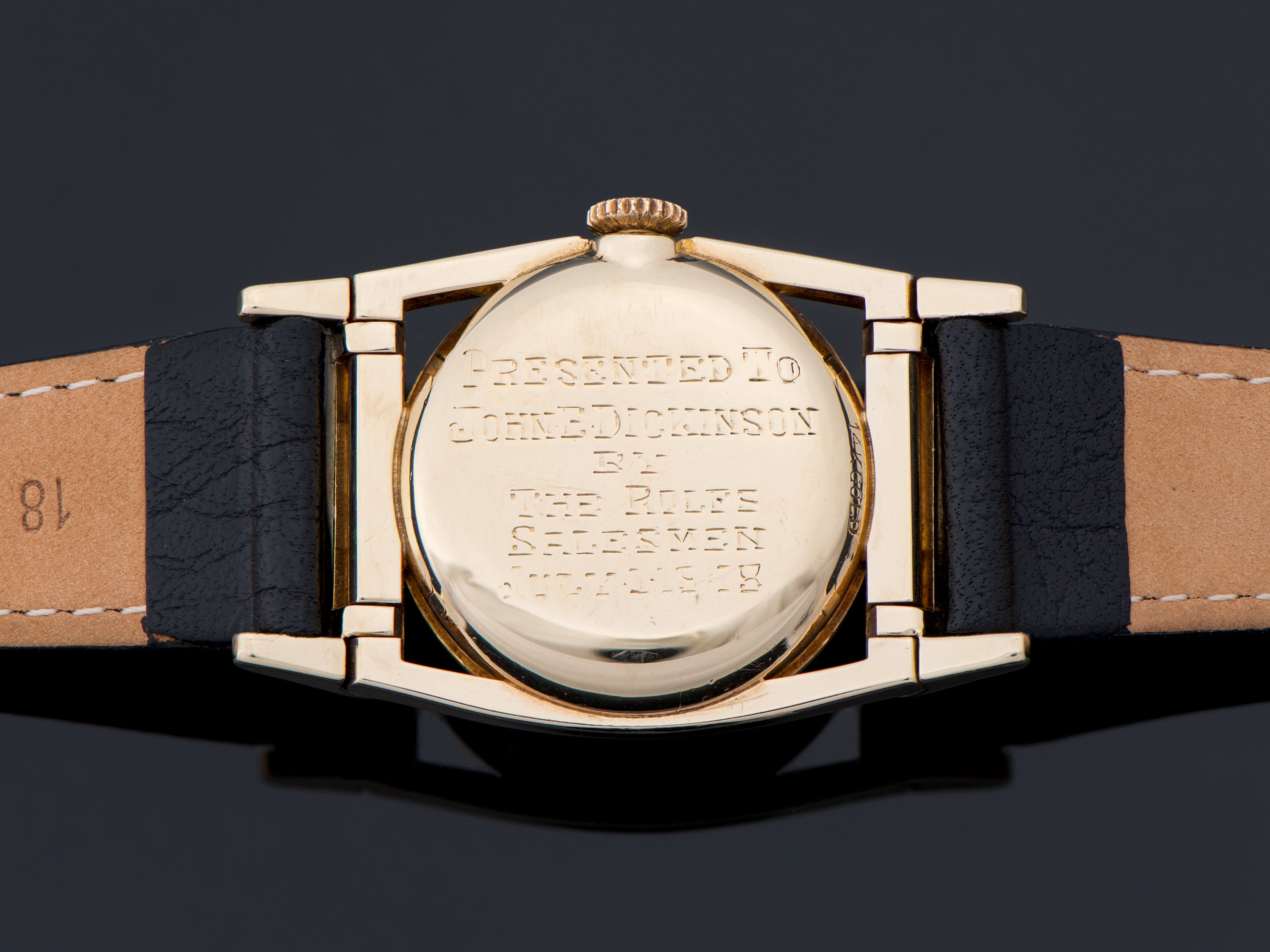Vintage Hamilton Piping Rock Reissue Men's Quartz Wristwatch