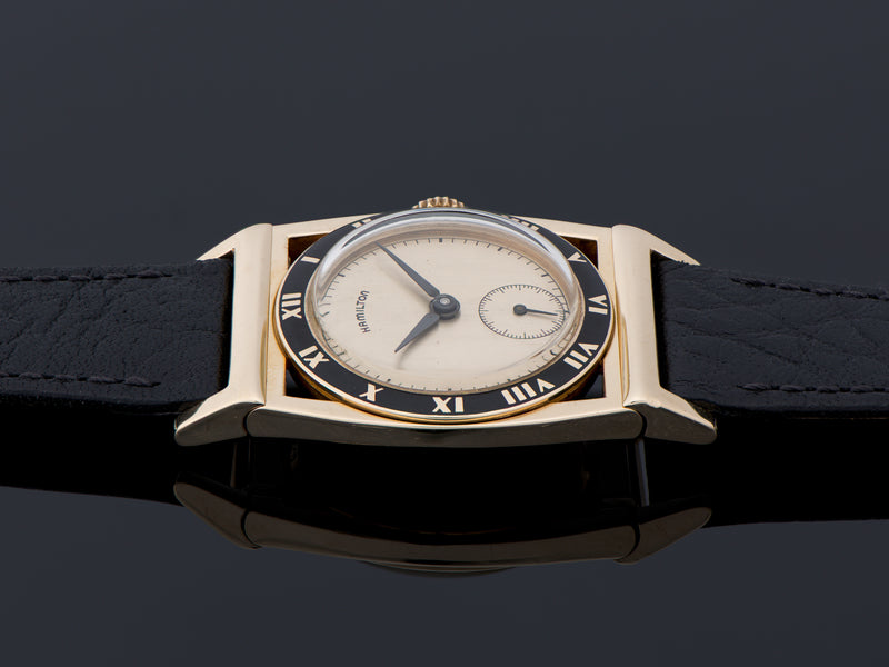 Hamilton Piping Rock 14K Yellow Gold Watch
