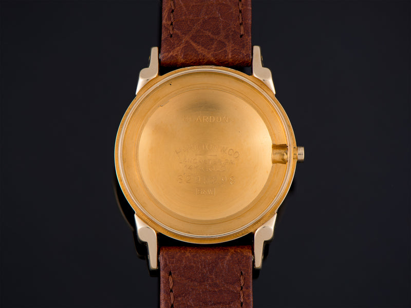 Hamilton Reardon 14K Solid Gold Inner Watch Case Back