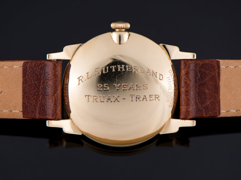 Hamilton Reardon 14K Solid Gold Watch Case Back