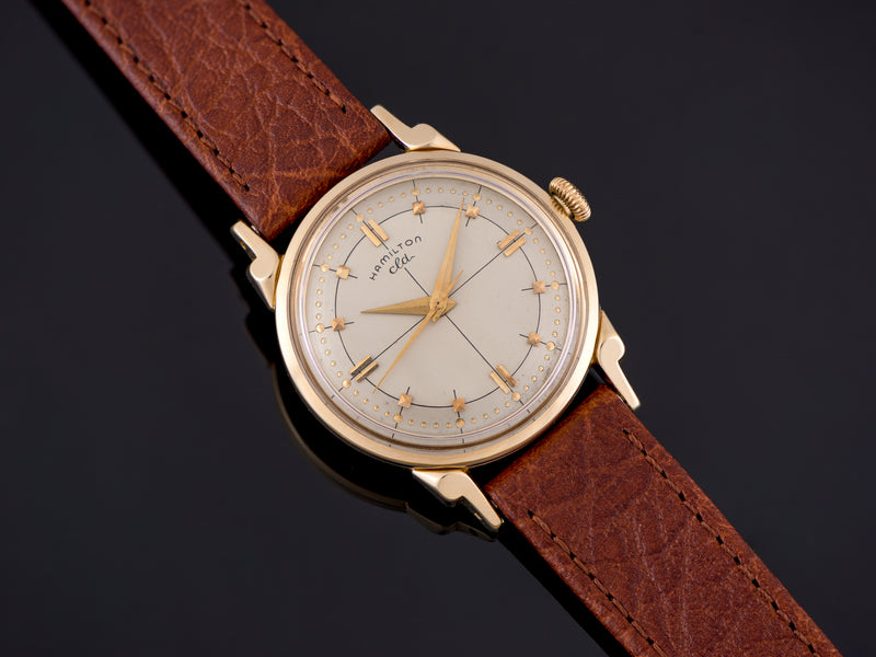 Hamilton Reardon 14K Solid Gold Watch