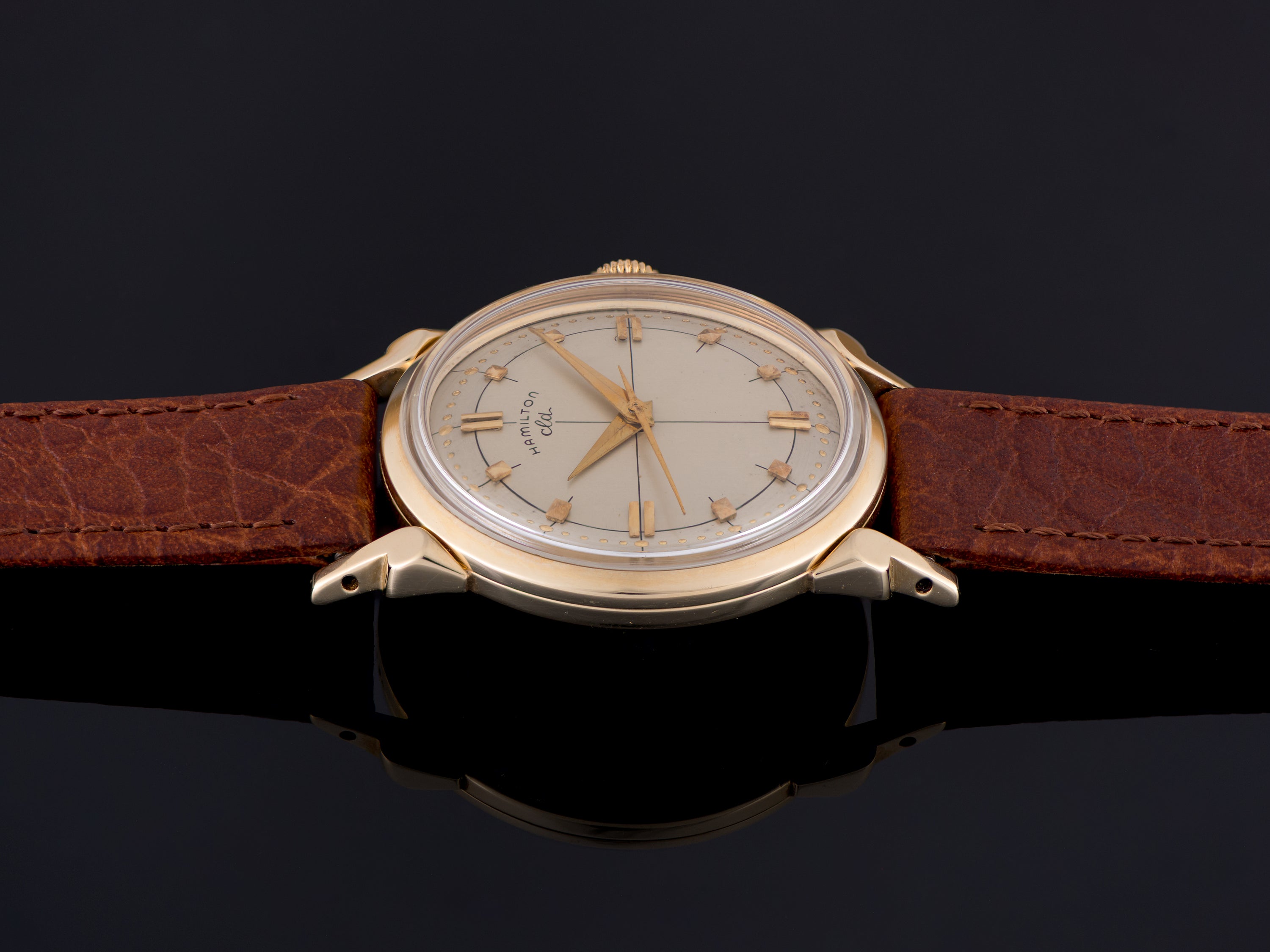Hamilton Reardon 14K Solid Gold Watch | Unwind In Time
