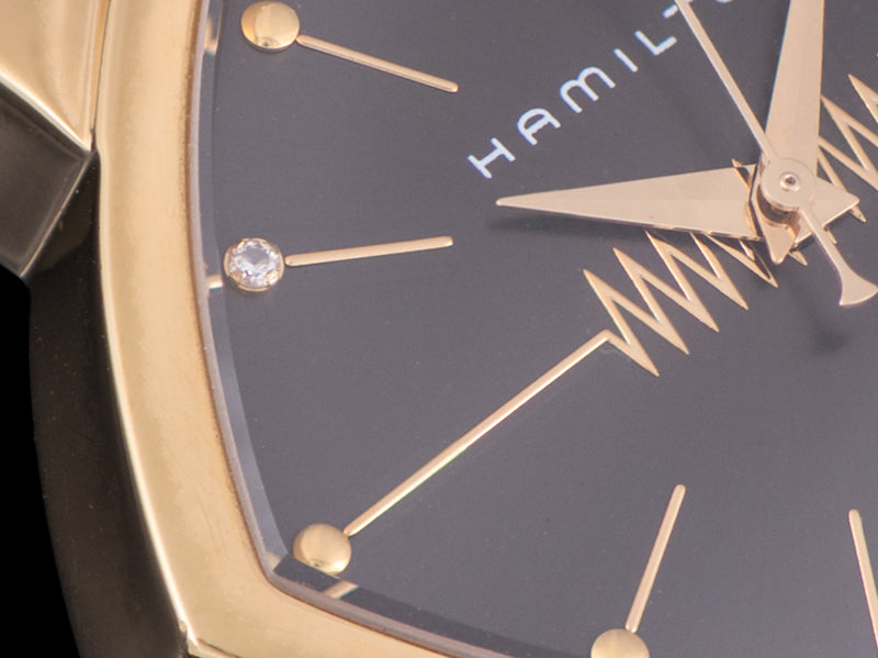 Hamilton Reissue Limited Edition 50th Anniversary Ventura Watch Diamond At 10
