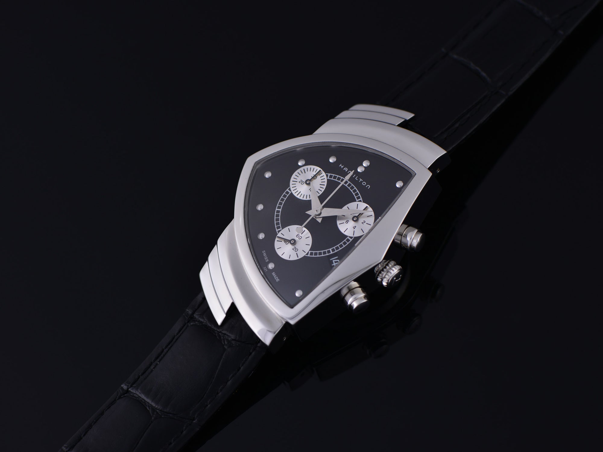 Hamilton Reissue Stainless Steel Ventura | Unwind In Time