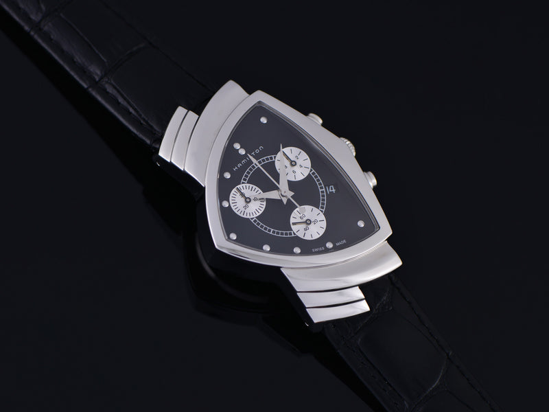 Hamilton Reissue Stainless Steel Ventura Chronograph H244121 Watch