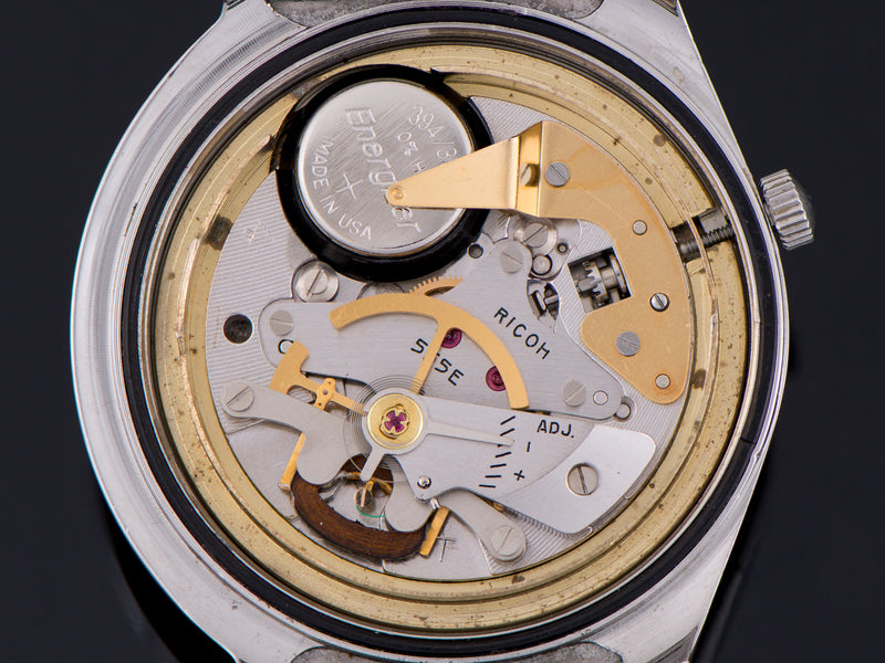 Hamilton-Ricoh 555E Stainless Steel Asymmetric Watch