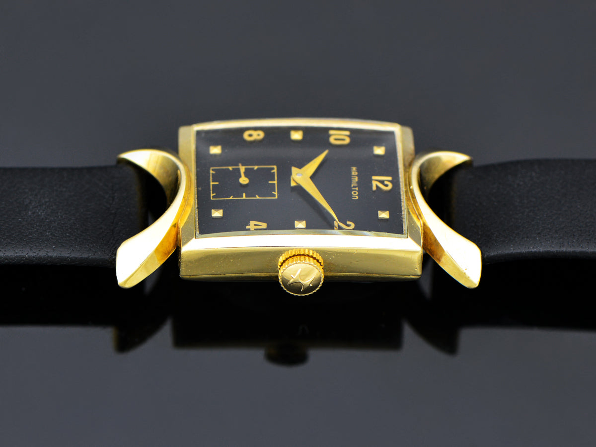 Hamilton 14k gold watch vintage online