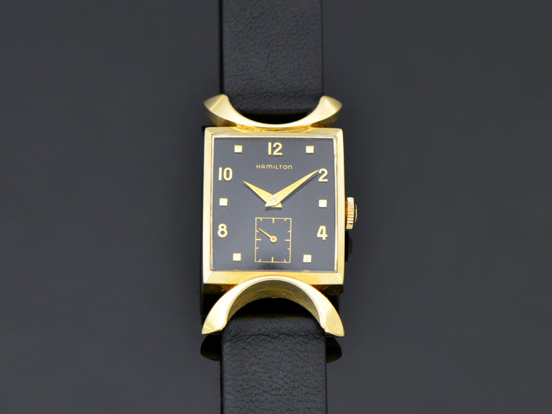 Hamilton 14k on sale gold watch