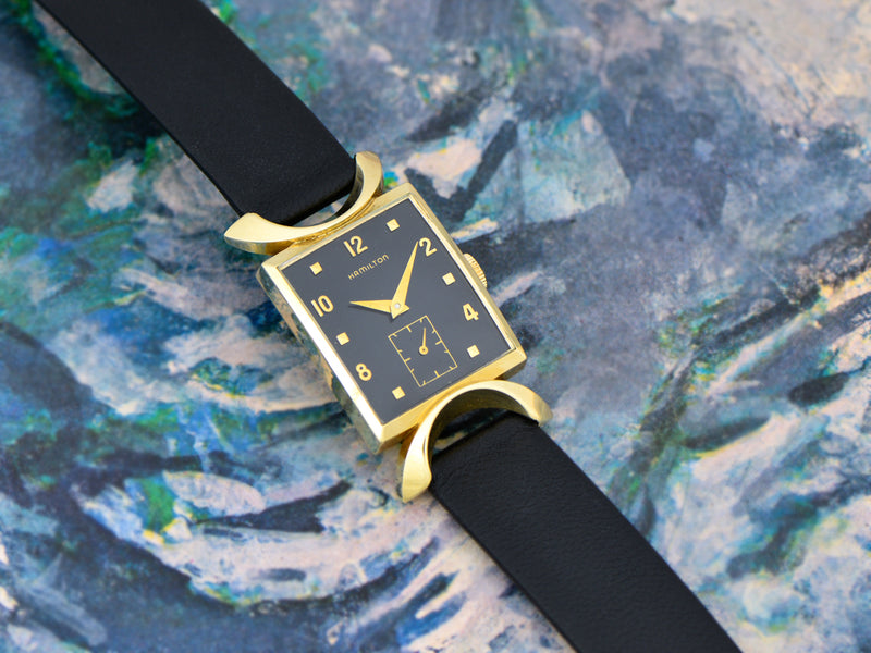 Hamilton Robert 14K Gold Watch