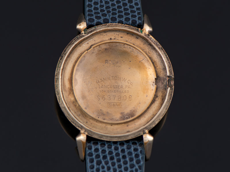 Hamilton Rodney 10K Gold Filled Inner Watch Case Back