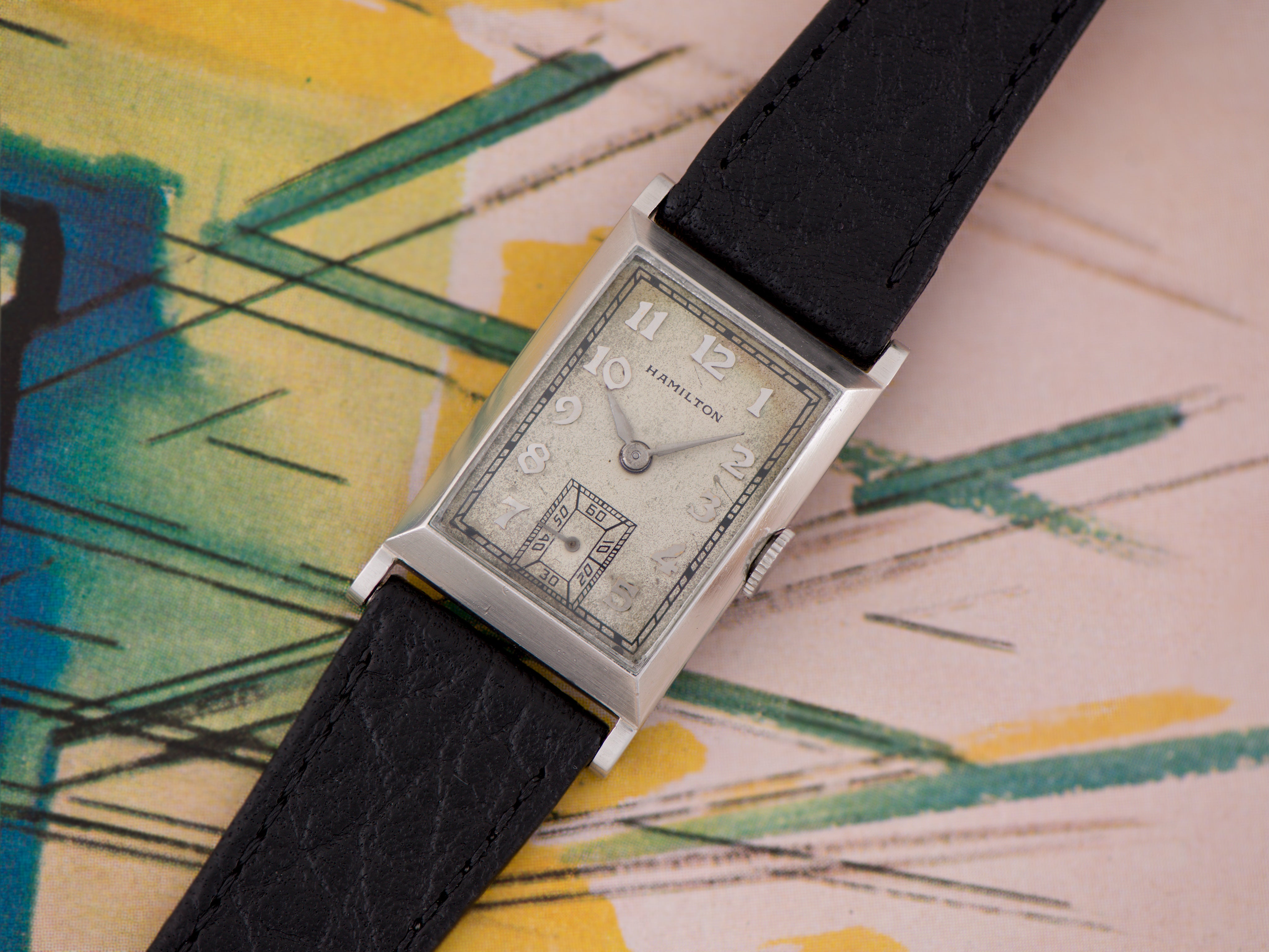 Hamilton Rutledge Platinum Watch | Unwind In Time