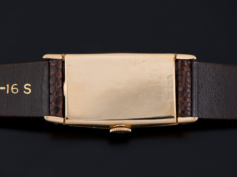 Hamilton Seckron B Doctor's Watch Case Back