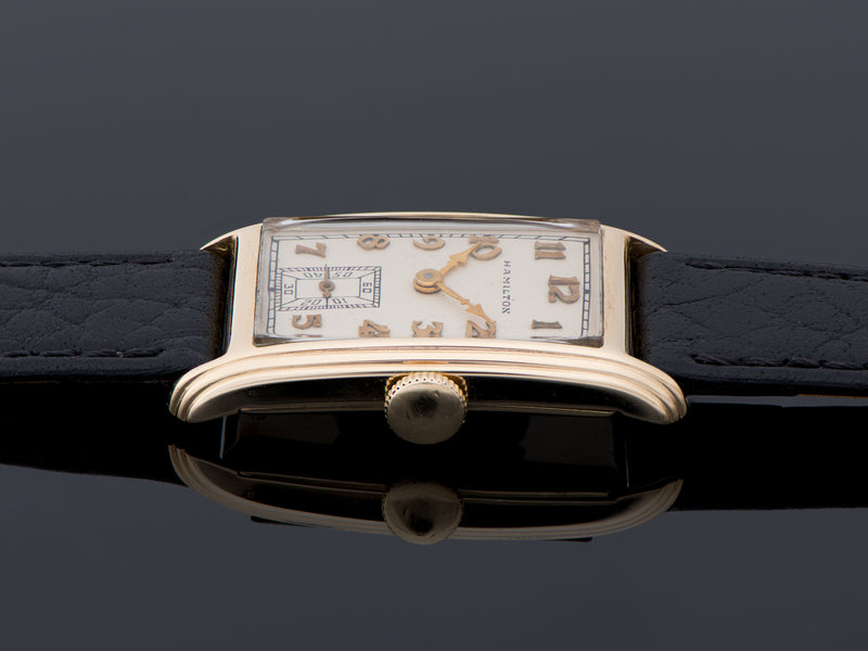 Hamilton Seneca 14K Solid Gold Watch