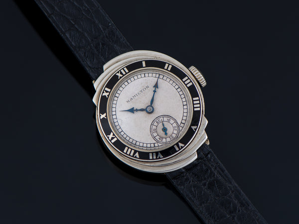 Hamilton Spur 14K White Gold Watch