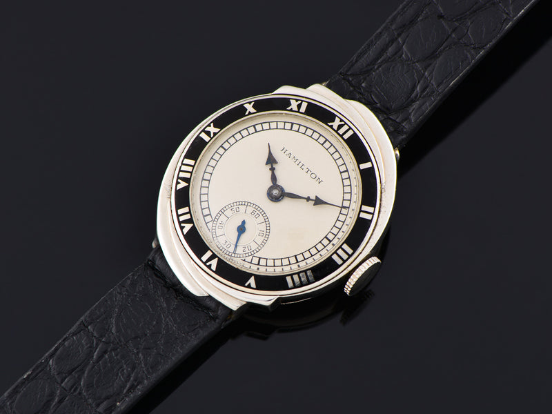 Hamilton Spur 14K White Gold Watch