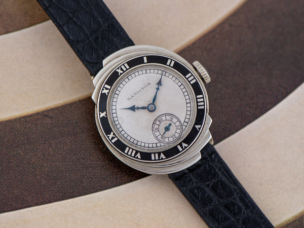 Hamilton Spur 14K White Gold Watch