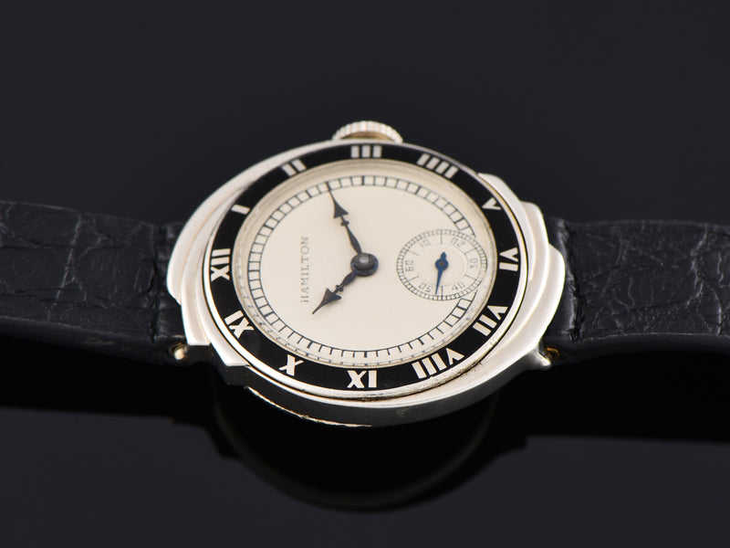 Hamilton Spur 14K White Gold Watch