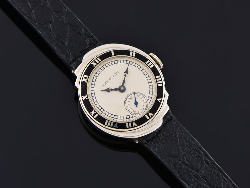 Hamilton Spur 14K White Gold Watch