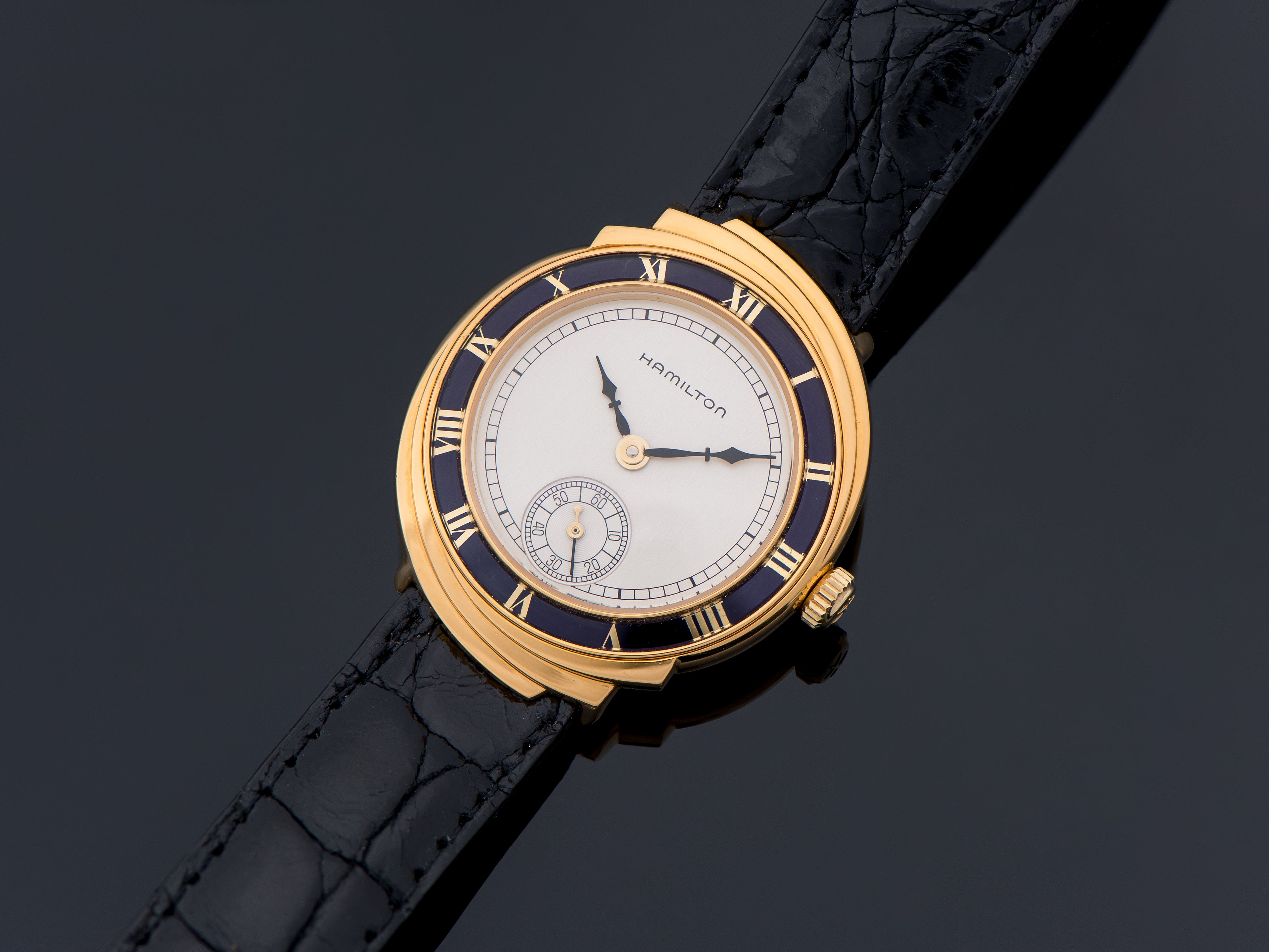 Re Issue Watch Hamilton Spur 18K Solid Gold Limited Edition Reissue Watch | Unwind In Time