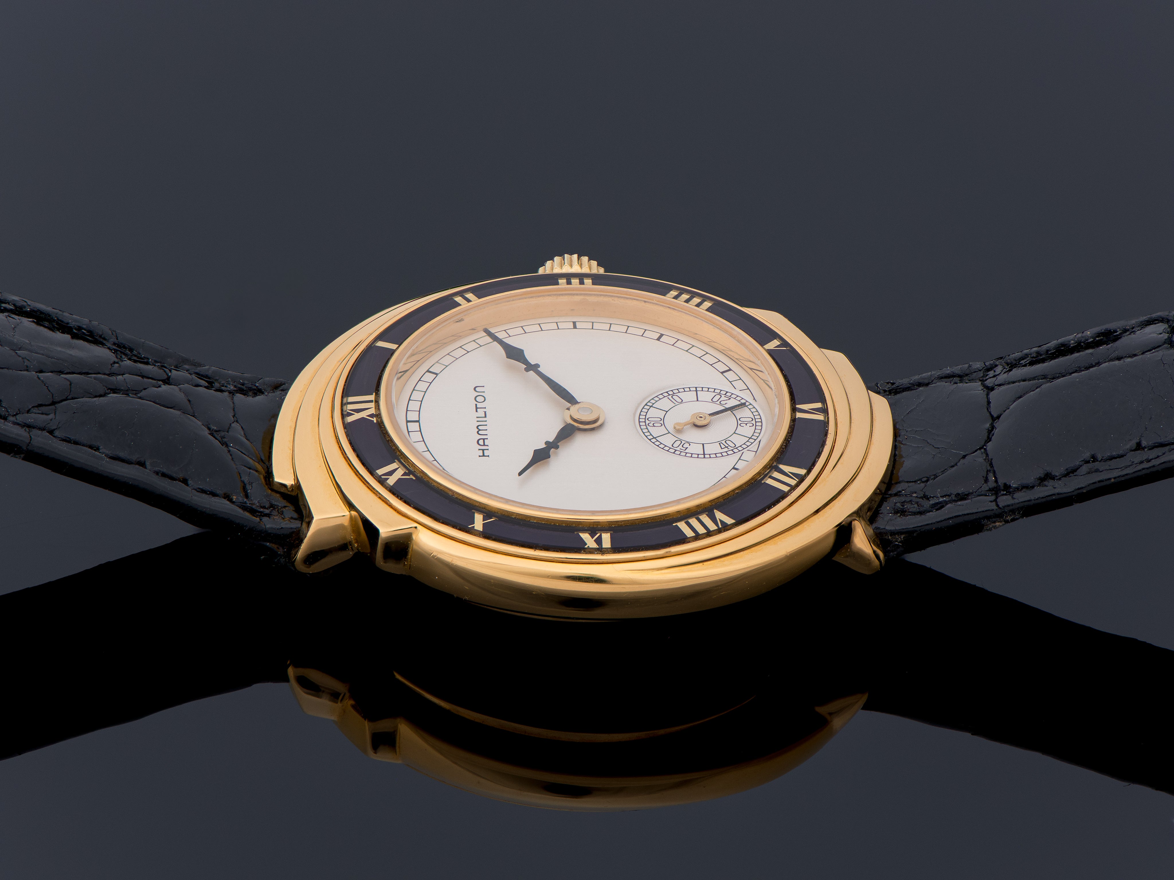 Hamilton Spur 18K Solid Gold Limited Edition Reissue Watch | Unwind In Time