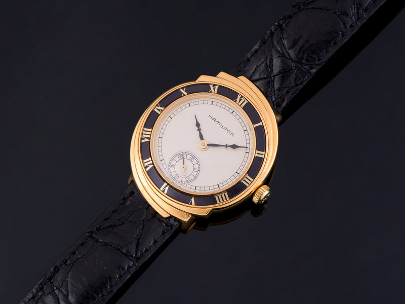 Hamilton Spur 18K Solid Gold Limited Edition Reissue Watch