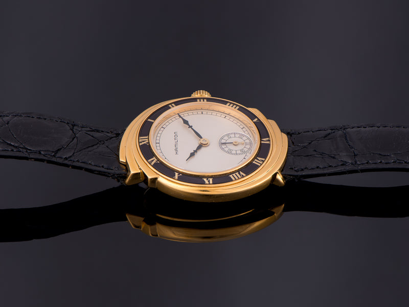 Hamilton Spur 18K Solid Gold Limited Edition Reissue Watch