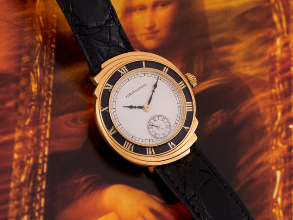 Hamilton Spur 18K Solid Gold Limited Edition Reissue Watch