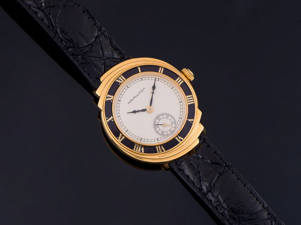 Hamilton Spur 18K Solid Gold Limited Edition Reissue Watch