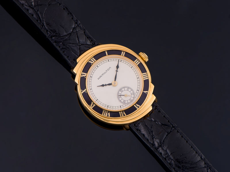 Hamilton Spur 18K Solid Gold Limited Edition Reissue Watch