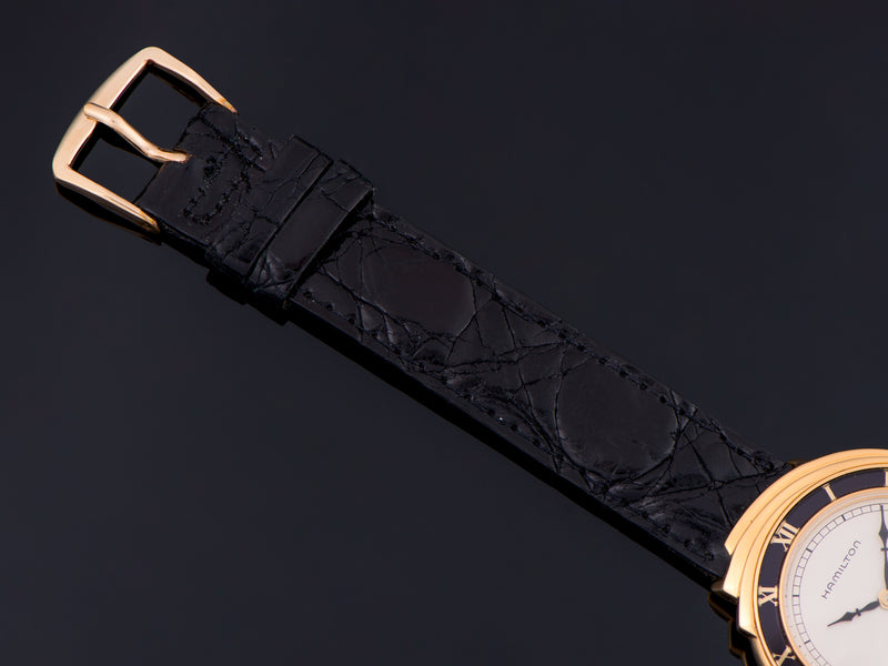 Hamilton Spur Reissue Original Hamilton Watch Strap and Hamilton Marked Buckle
