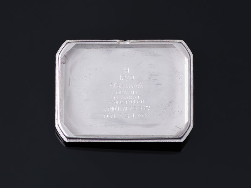 Hamilton Stanley White Gold Filled Explorer Series Inner Watch Case Back