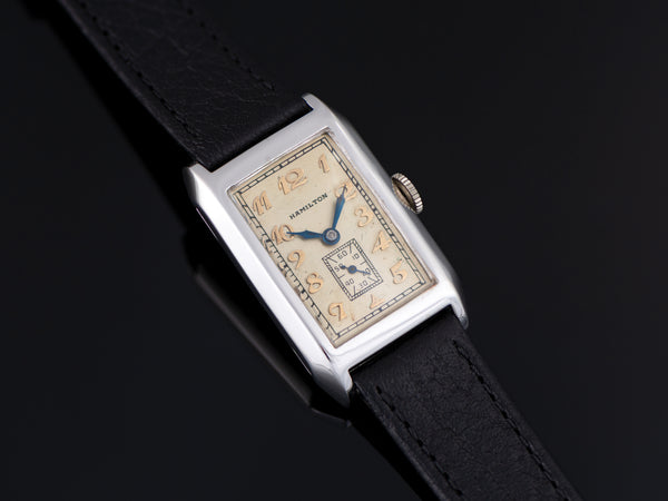 Hamilton Stanley White Gold Filled Explorer Series Watch
