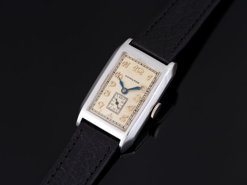 Hamilton Stanley White Gold Filled Explorer Series Watch