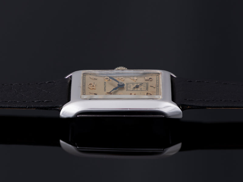 Hamilton Stanley White Gold Filled Explorer Series Watch