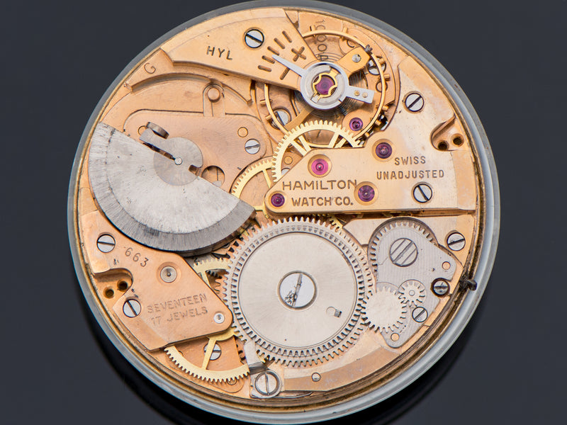 Hamilton T-403 "Shark"  Thin-O-Matic 663 Watch Movement