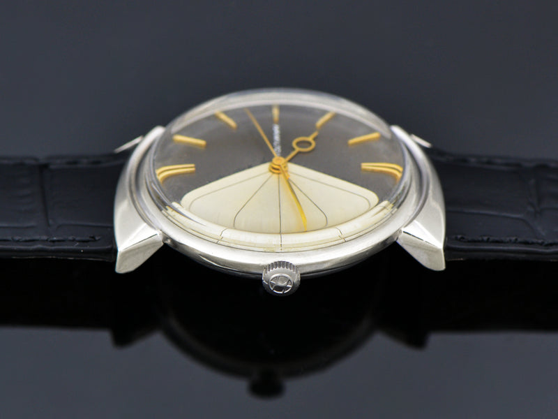 Hamilton T-403 "Shark" White Gold Filled Thin-O-Matic Watch