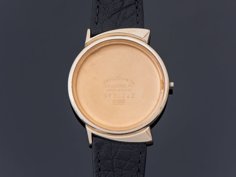 Hamilton T-403 "Shark" Yellow Gold Filled Thin-O-Matic Inner Watch Case Back