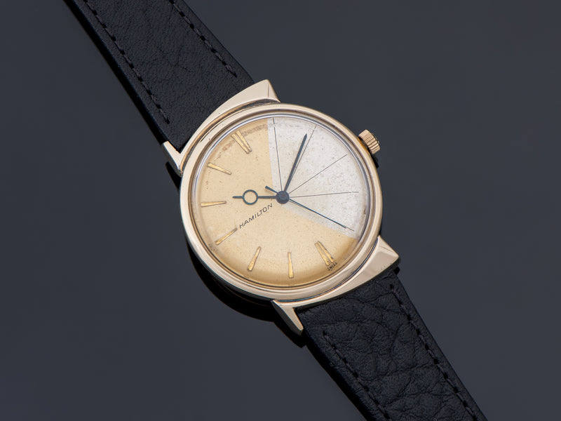 Hamilton T-403 "Shark" Yellow Gold Filled Thin-O-Matic Watch