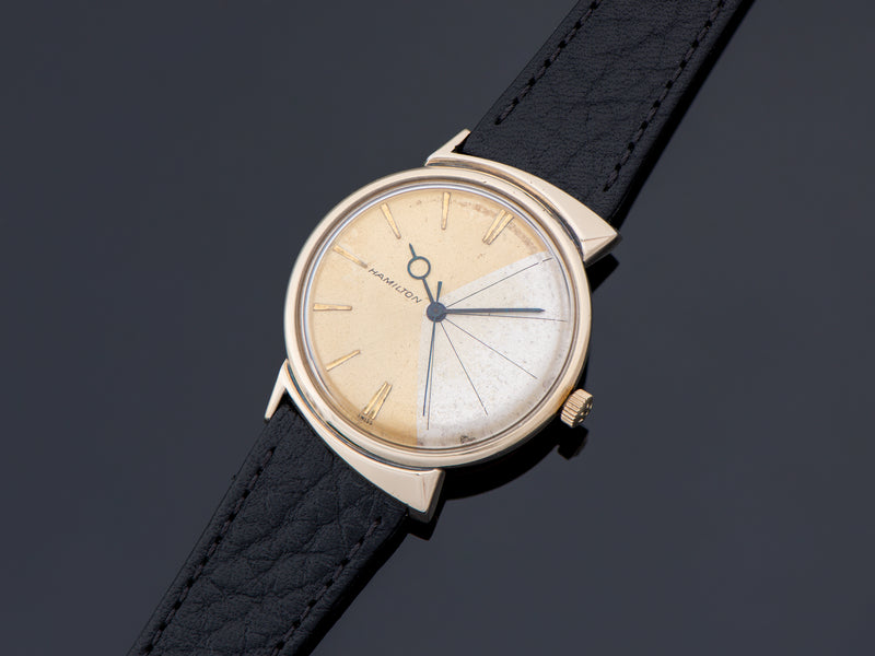 Hamilton T-403 "Shark" Yellow Gold Filled Thin-O-Matic Watch