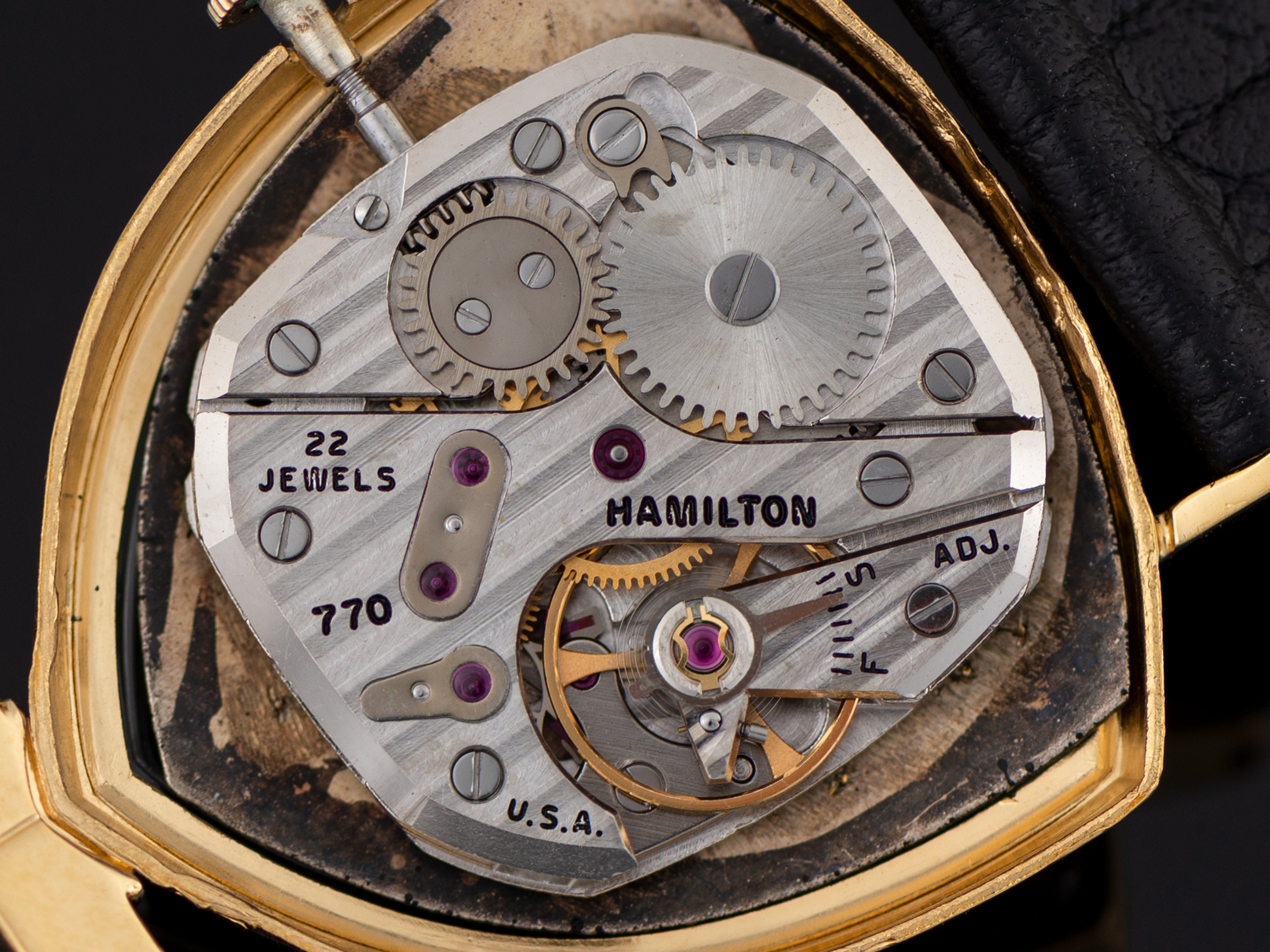 Hamilton Thor Yellow Gold Filled Watch | Unwind In Time