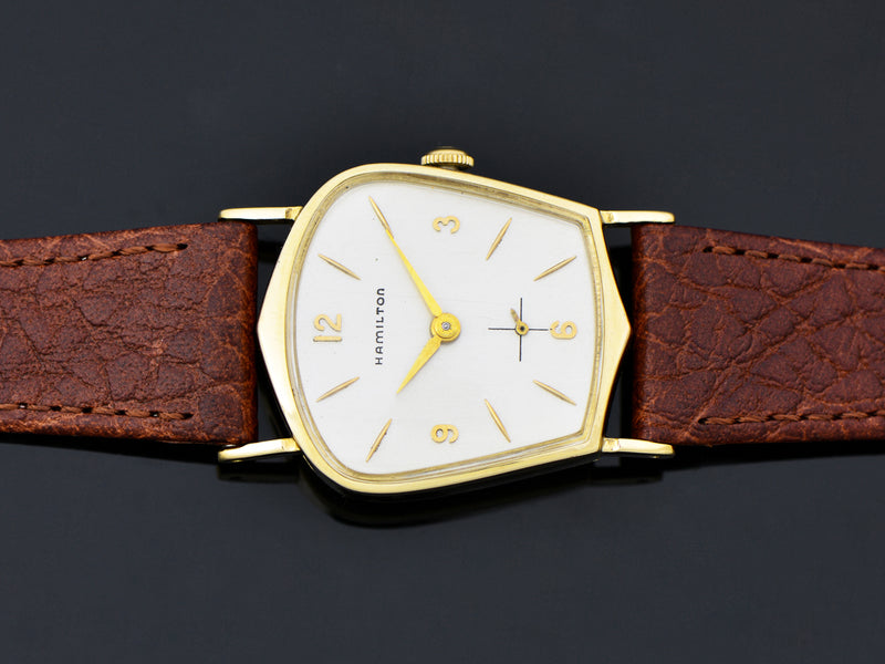Hamilton Valiant Asymmetric Silver Dial Watch