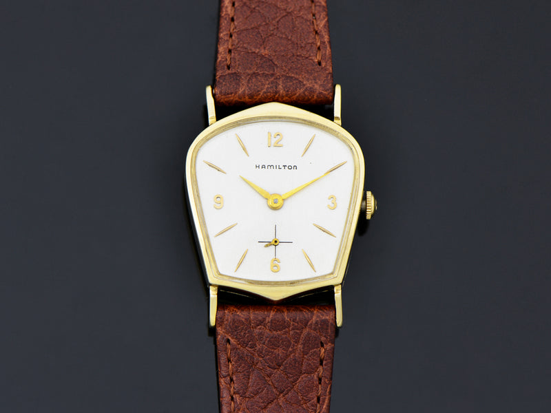 Hamilton Valiant Asymmetric Silver Dial Watch
