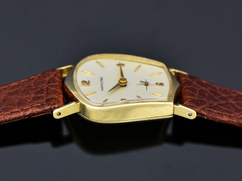 Hamilton Valiant Asymmetric Silver Dial Watch